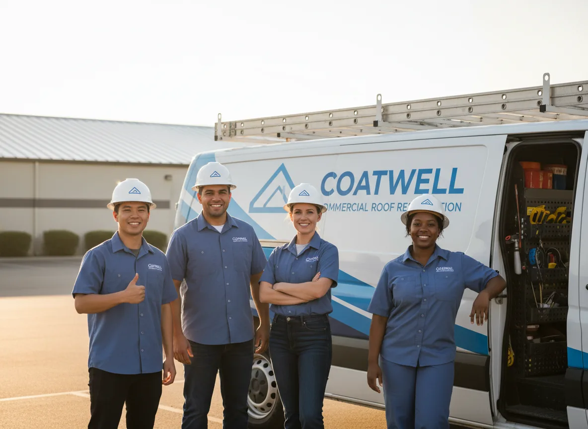 Commercial roof coating company in Burdine, KY